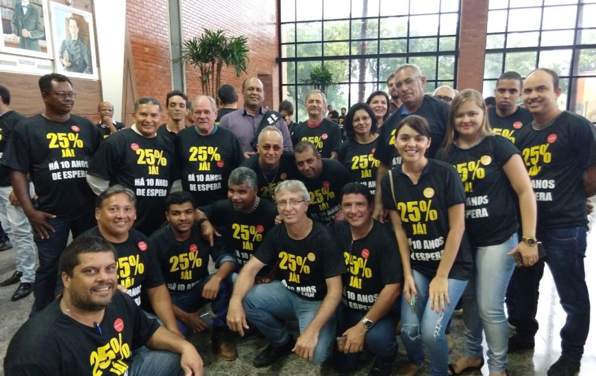 Sai de pauta julgamento dos 25% dos servidores públicos