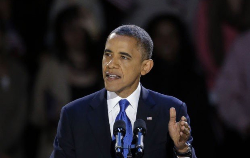 Obama foi reeleito