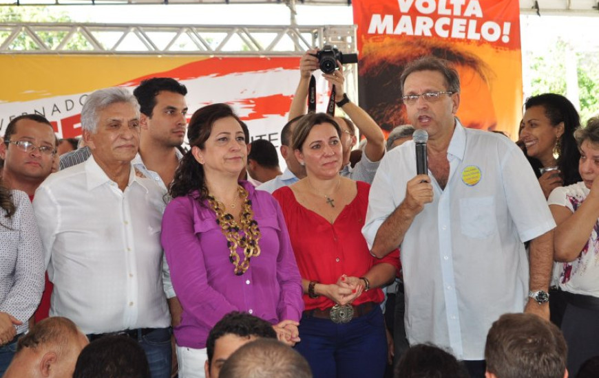 Marcelo e Kátia: negando rompimento