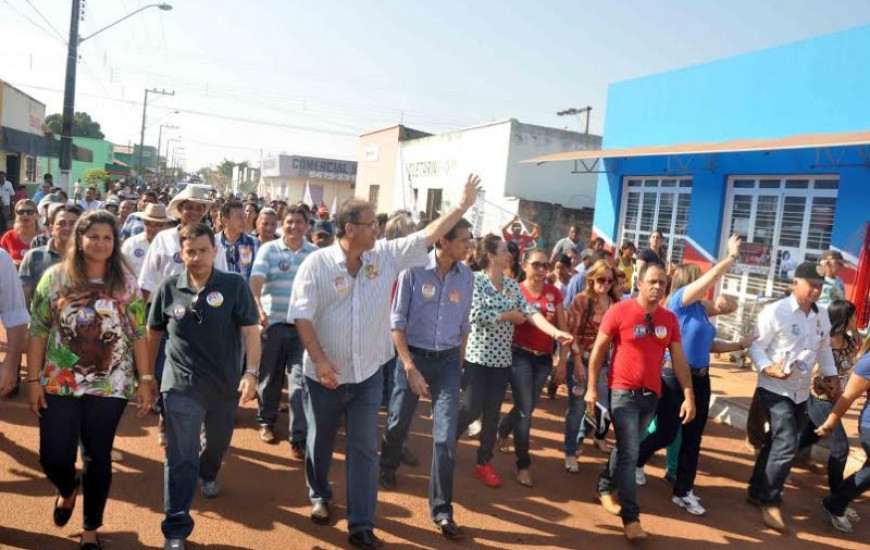 Miranda faz caminhada em Caseara
