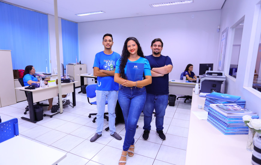 Oportunidade para estudantes de graduação e nível técnico