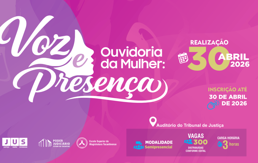 Inscrições estão abertas