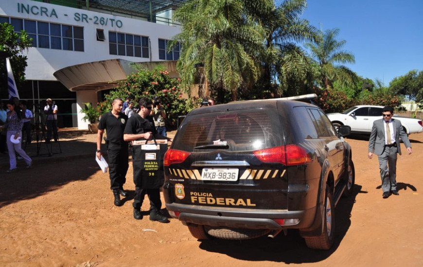 PF cumpre mandados de busca e apreensão no Incra