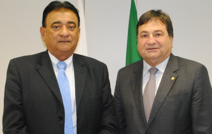 Presidente do CFMV, Benedito Arruda e César Halum