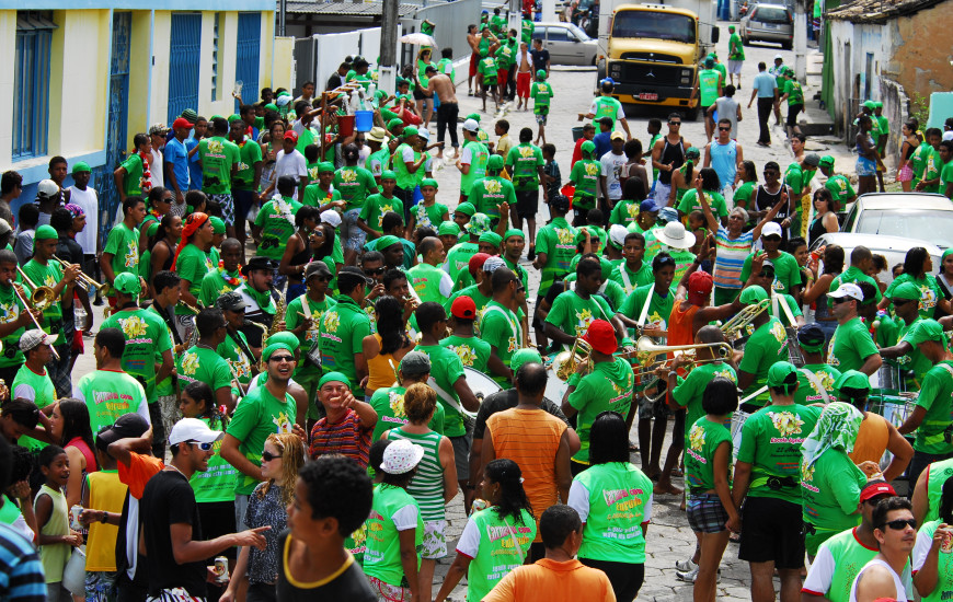 Em Arraias, o destaque da folia fica por conta do Entrudo