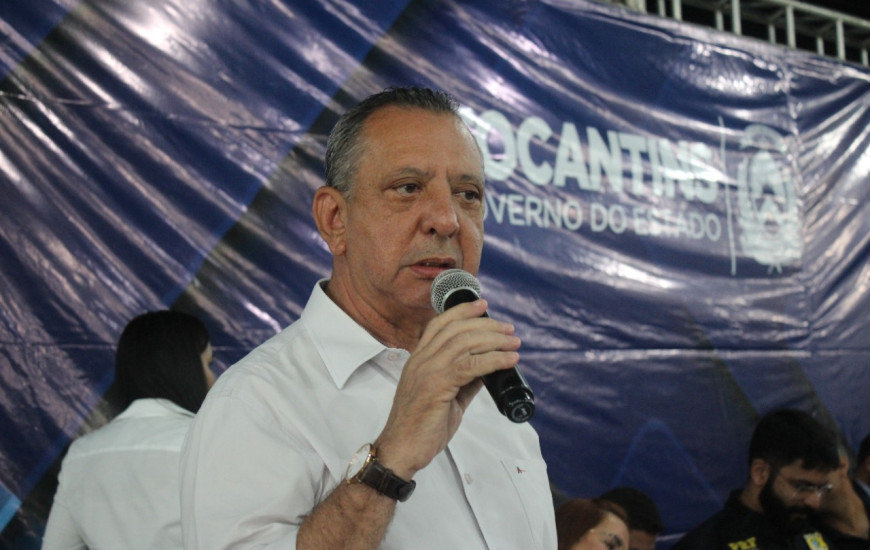 Deputado Antonio Andrade na cerimônia de federalização da TO-050 e TO-020