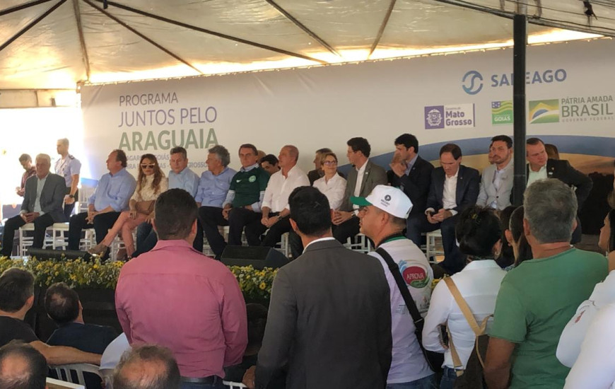 Solenidade de lançamento