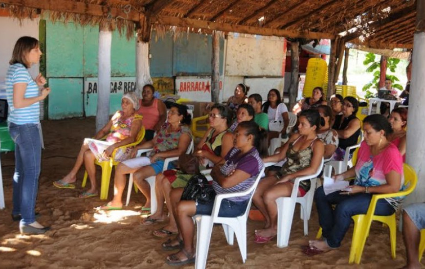 Comerciantes em curso de boas práticas