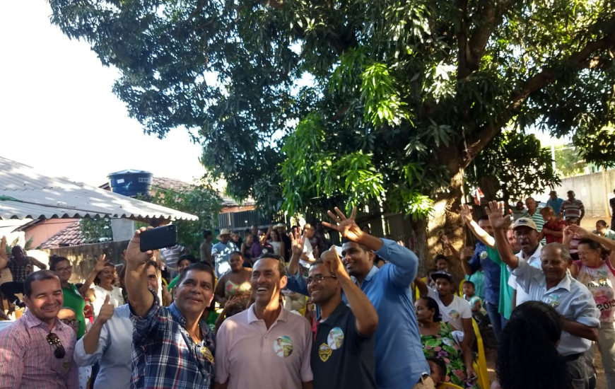 Em Natividade, o candidato Candidato conheceu símbolos e personagens históricos