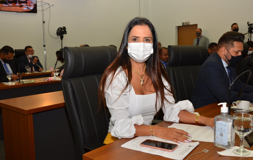 Vereadora Solange Duailibe (PT).