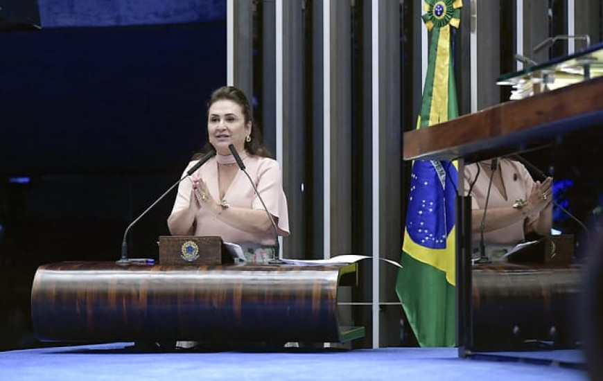 Senadora diz que medida não prejudica setor privado.