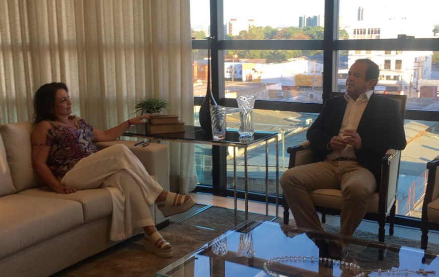 Senadora Kátia Abreu e Roberto Pires