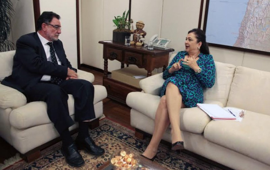 Ministros Patrus Ananias e Kátia Abreu