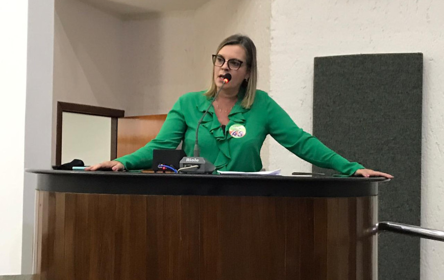 Deputada estadual Claudia Lelis (PV)