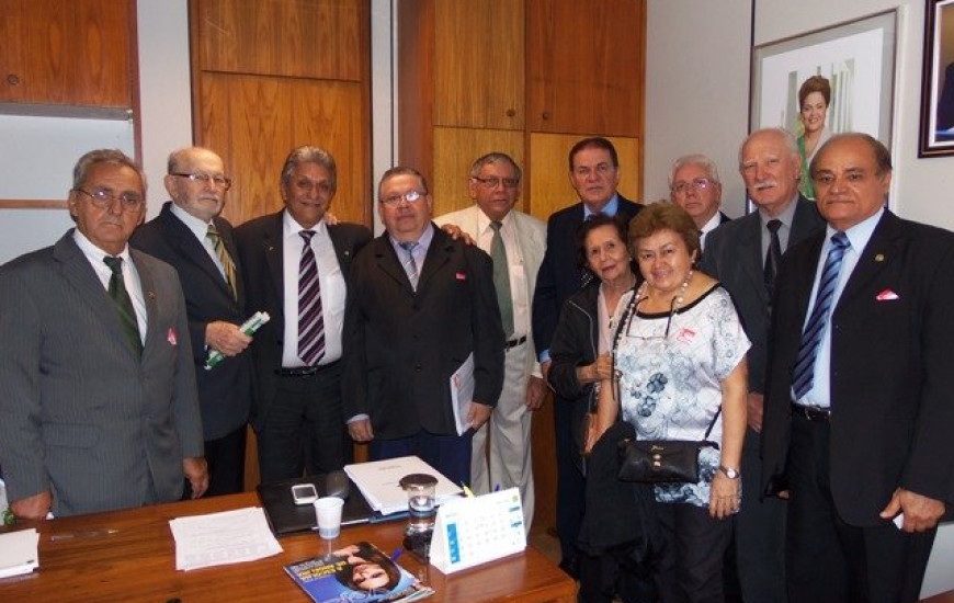 Reis com lideranças sindicais