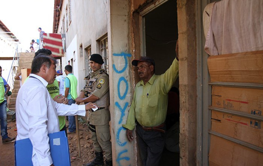 Desocupação acontece de forma pacífica