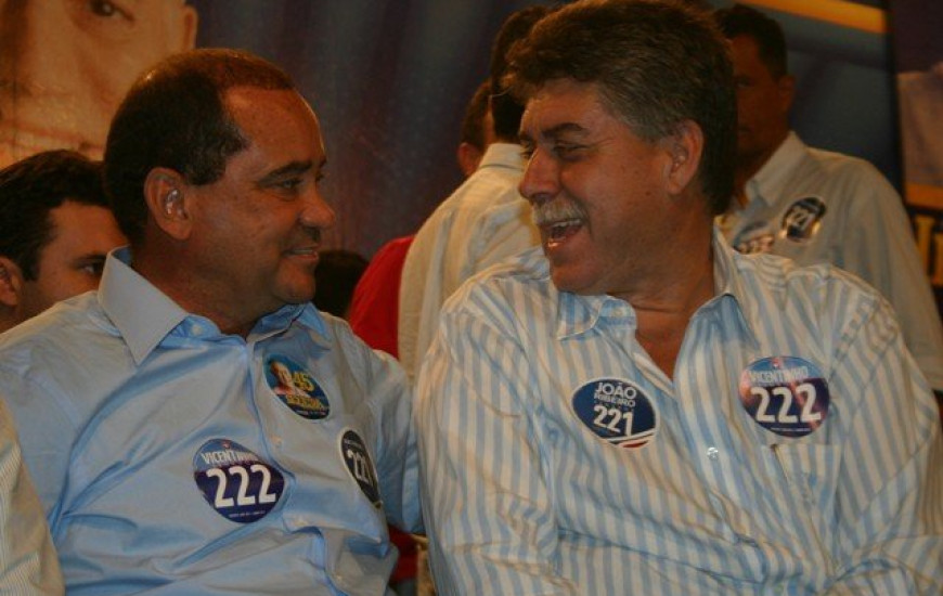 Senadores João Ribeiro e Vicentinho Alves