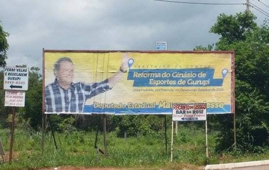 Outdoors estão instalados em Gurupi