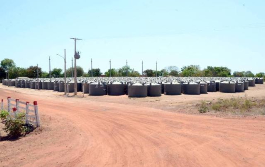 Cisternas começam a ser instaladas em outubro