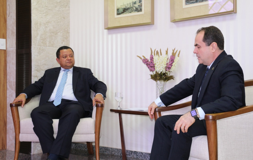 O presidente do TRE recebeu presencialmente as solicitações de Marlon Reis 