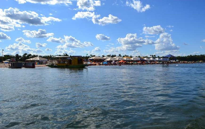 Praia da Santa, em Tocantinópolis
