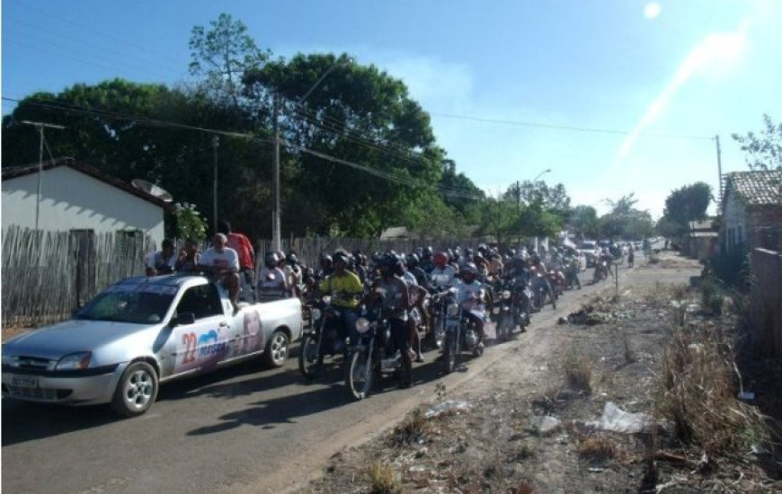 Magda Borba realiza carreata