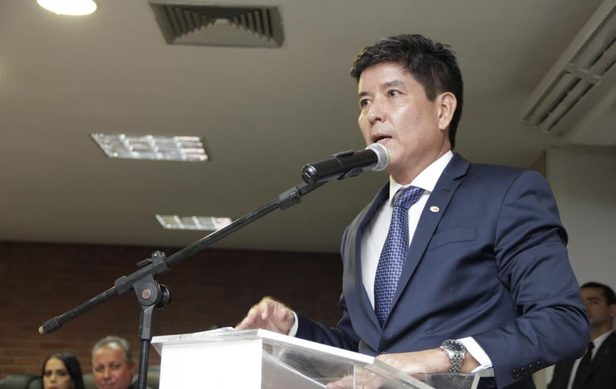 Presidente da OAB-TO, Walter Ohofugi, discurso em posse de Eurípides Lamounier