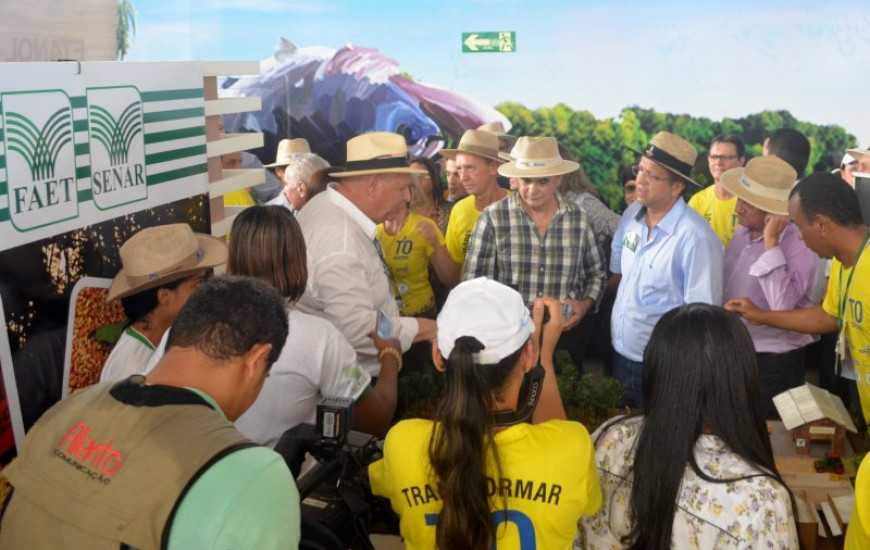 Paulo Carneiro apresenta espaço na Agrotins