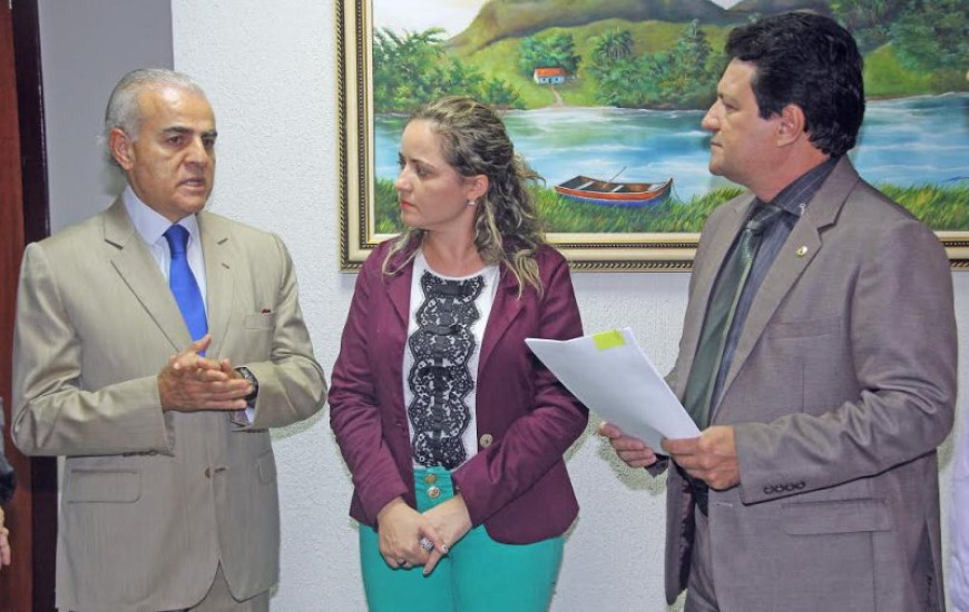 Paulo Mourão, Elizângela e Damaso na AL