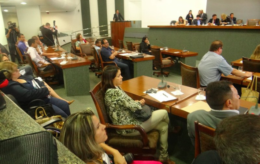 Sintras participou da Audiência Pública na AL