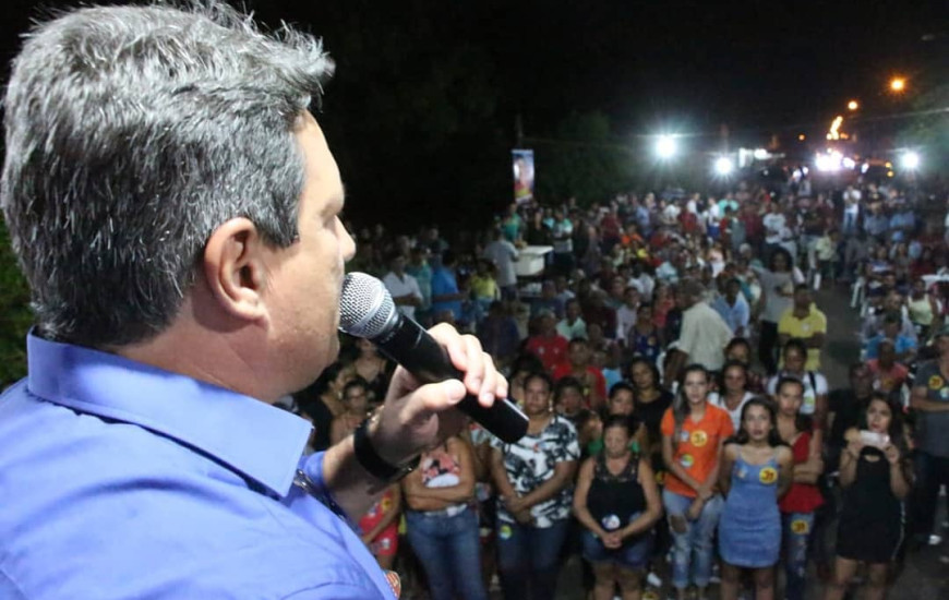 Candidato percorreu 14 municípios durante passagem pela região