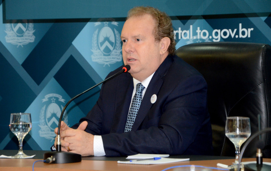 Carlesse discorreu sobre a situação em que encontrou as finanças do TO