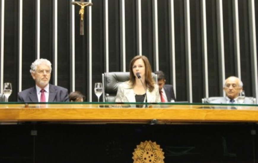 Dorinha discursa na Câmara