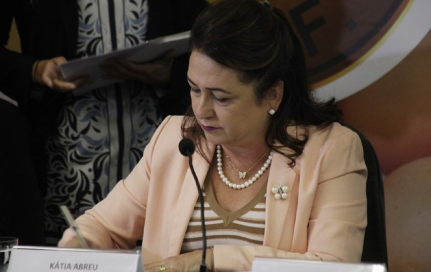 Kátia desburocratizou procedimento quando era ministra da Agricultura