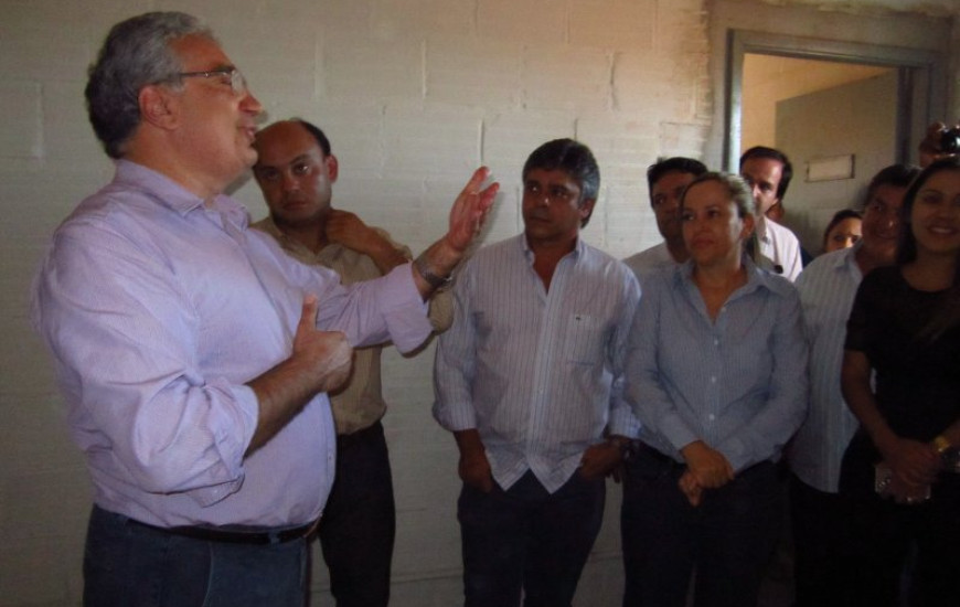 Dertins ao lado de Sandoval em Gurupi: vice?