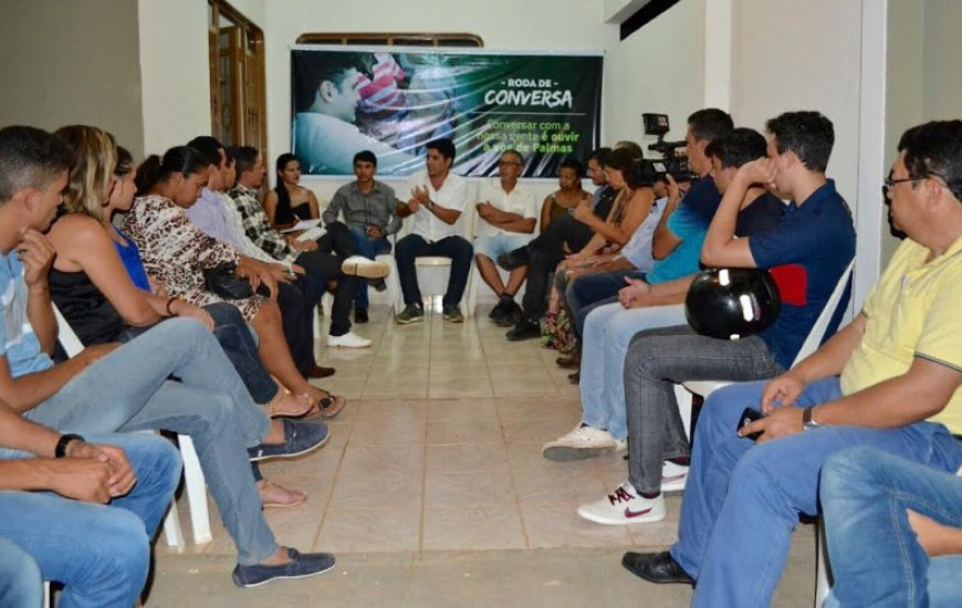 A reunião foi conduzida por Mracelo Lelis