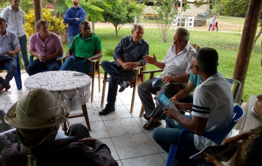 Dimas se reúne com lideranças políticas do Sudeste