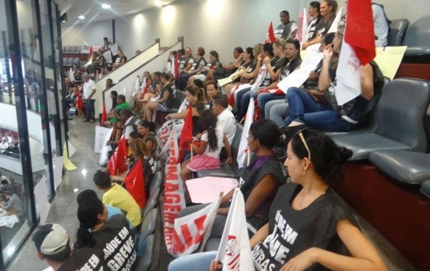 Manifestação servidores da Saúde