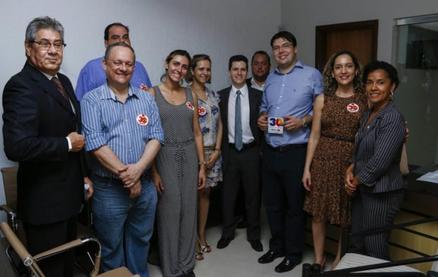 Gedeon faz visitas a advogados de Gurupi