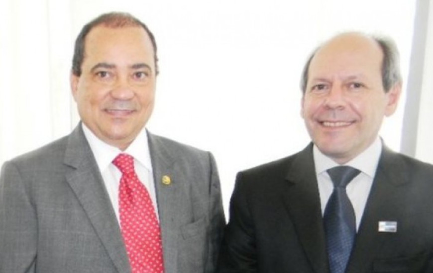 Senador Vicentinho e prefeito Ronaldo Dimas
