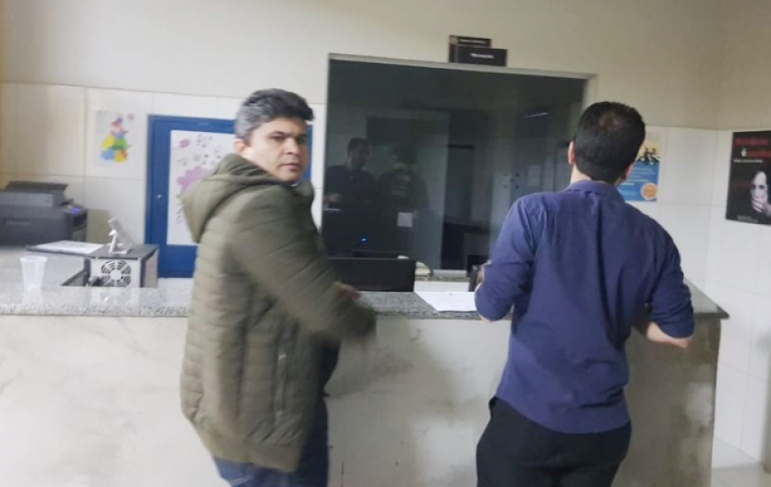 Negreiros foi trazido às pressas para Palmas, mas ainda não foi ouvido