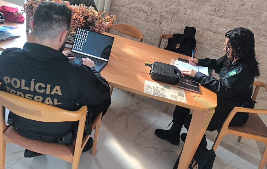 Imagem da operação Nêmesis em curso no Tocantins nesta quarta, 12