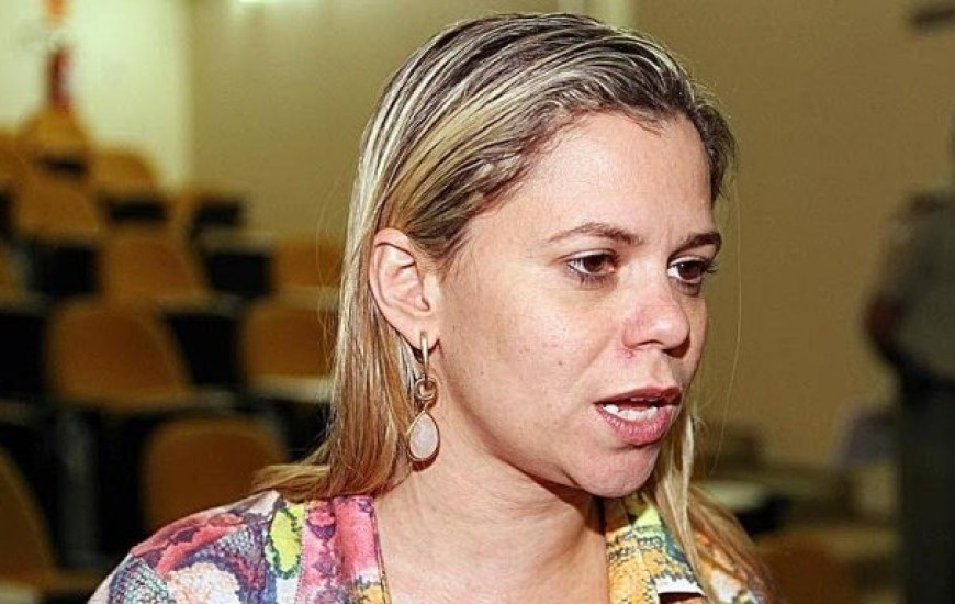 Cinthia de Lima, presidente do Sindepol-TO