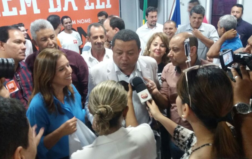 Candidato não abre mão de ser o cabeça de chapa