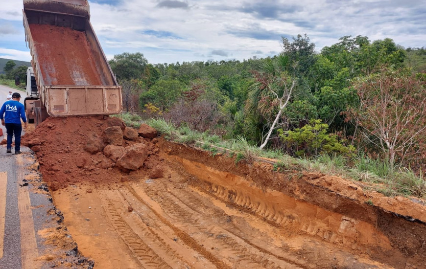 Obras foram foram iniciadas na última terça-feira 