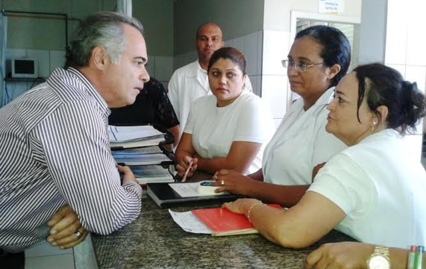 Secretário foi até o HRG conferir situação