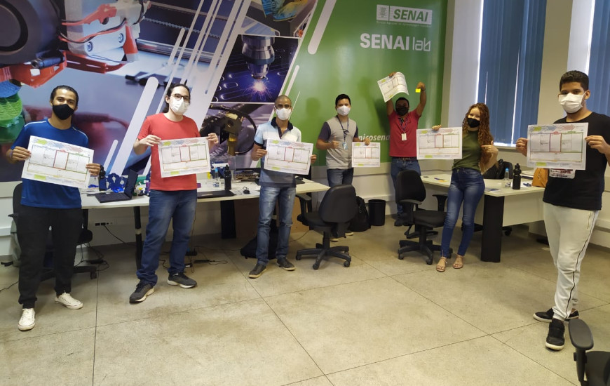 Alunos das escolas do SENAI em Palmas, Taquaralto, Araguaína e Gurupi participam