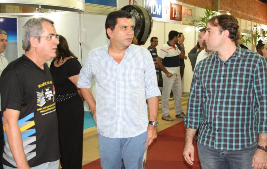 Carlos Amastha e Luciano Carvalho