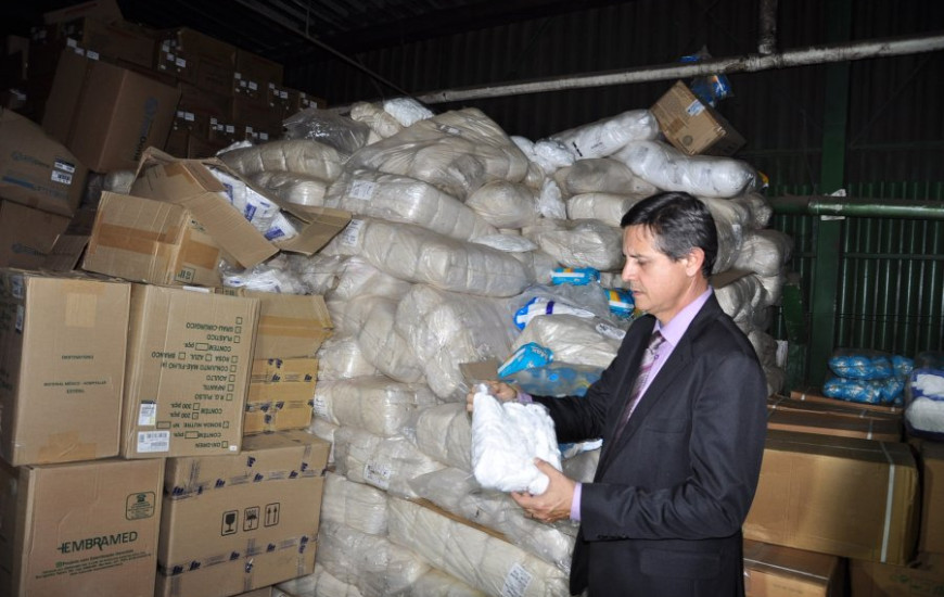 Samuel Bonilha visita Estoque Regulador