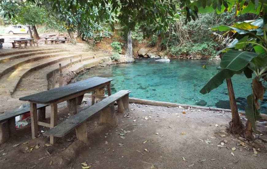 Em Aurora está o Azuis, o menor rio do mundo